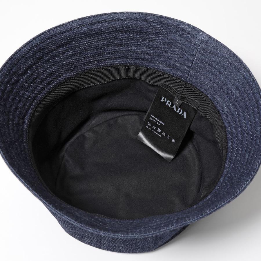 PRADA（プラダ） バケットハット 2HC137 AJ6 メンズ デニム