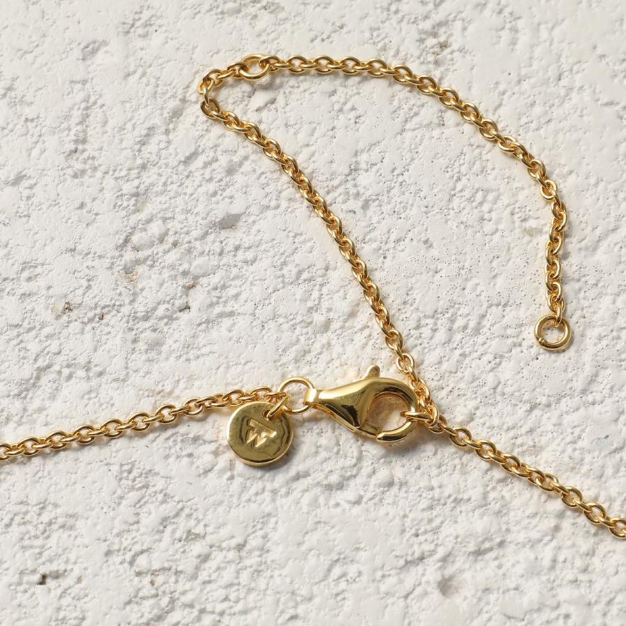 TOM WOOD（トムウッド） ネックレス Rolo Chain Gold 18inch ロロ