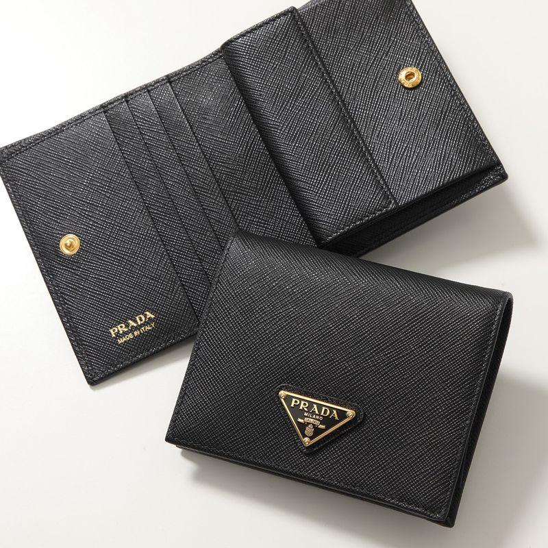 PRADA（プラダ） 二つ折り財布 1MV204 QHH レディース ウォレット