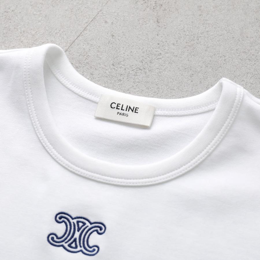 CELINE（セリーヌ） Tシャツ Triomphe トリオンフ RX0IX1407.01MA