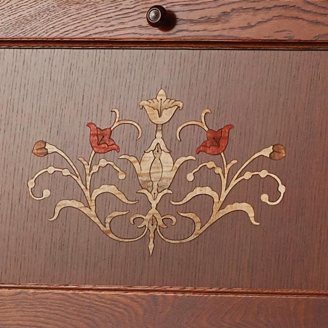 ライティングデスク 大人のデスク 日本製 英国カントリー ライティング