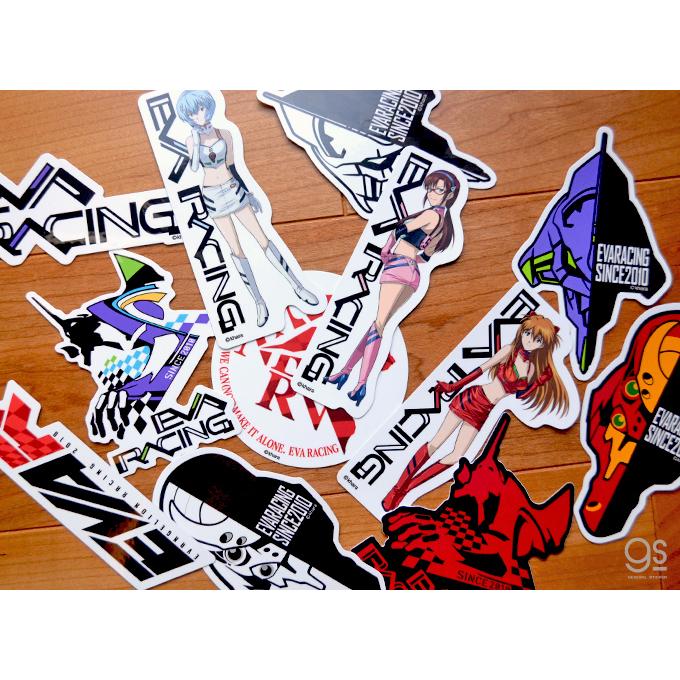 全12種セット エヴァンゲリオンレーシング EVA Racing ステッカー