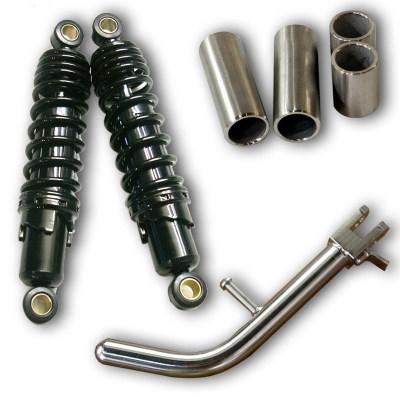 BOATRAP（ボートラップ） W650 ローダウン三点セット カラー：メッキ