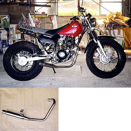 WirusWin（ウイルズウィン） シャープマフラー TW200 TW225E YAMAHA