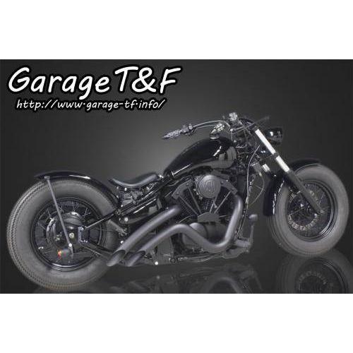 Garage T＆F ガレージ ベントマフラー タイプ2 カラー：ブラック