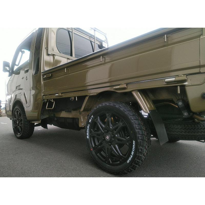 MUDSTAR 軽トラック ハイゼット ジャンボ ノーマル車高 タイヤホイール