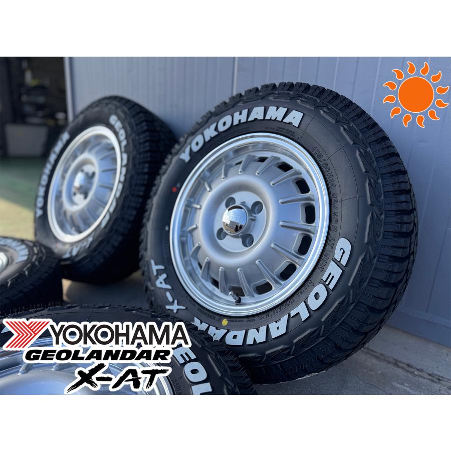 GEOLANDAR 日産 NV200 バネット タイヤホイール 4本セット Noel ノエル