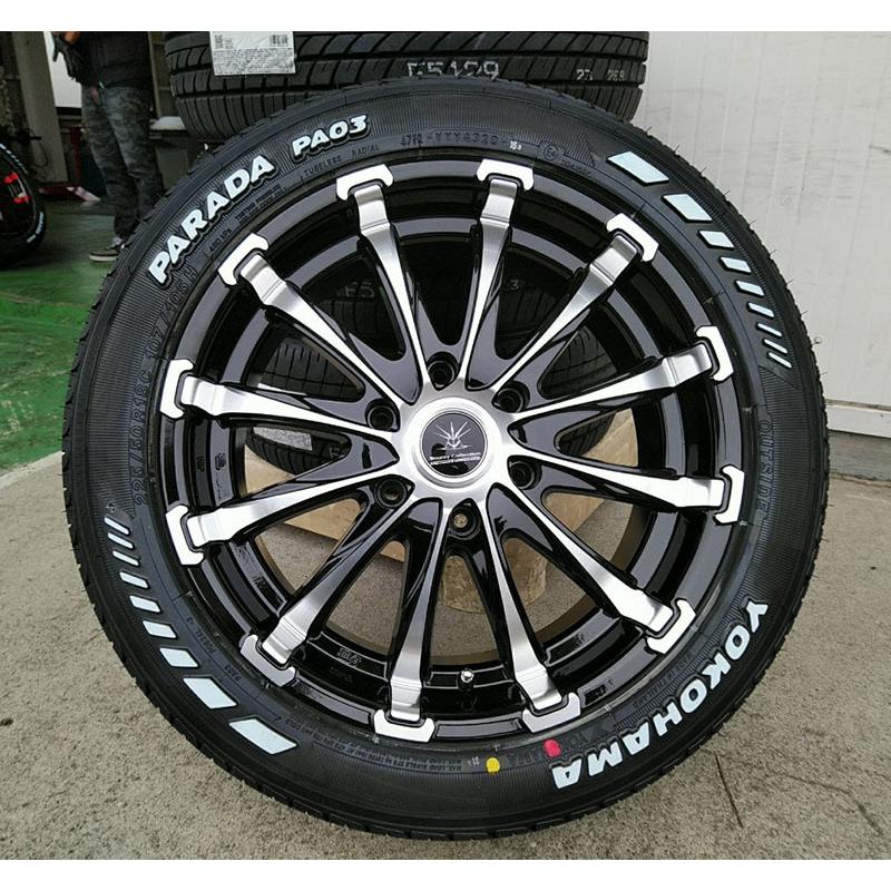 PARADA PA03 ハイエース200系 タイヤホイール ヨコハマ パラダ