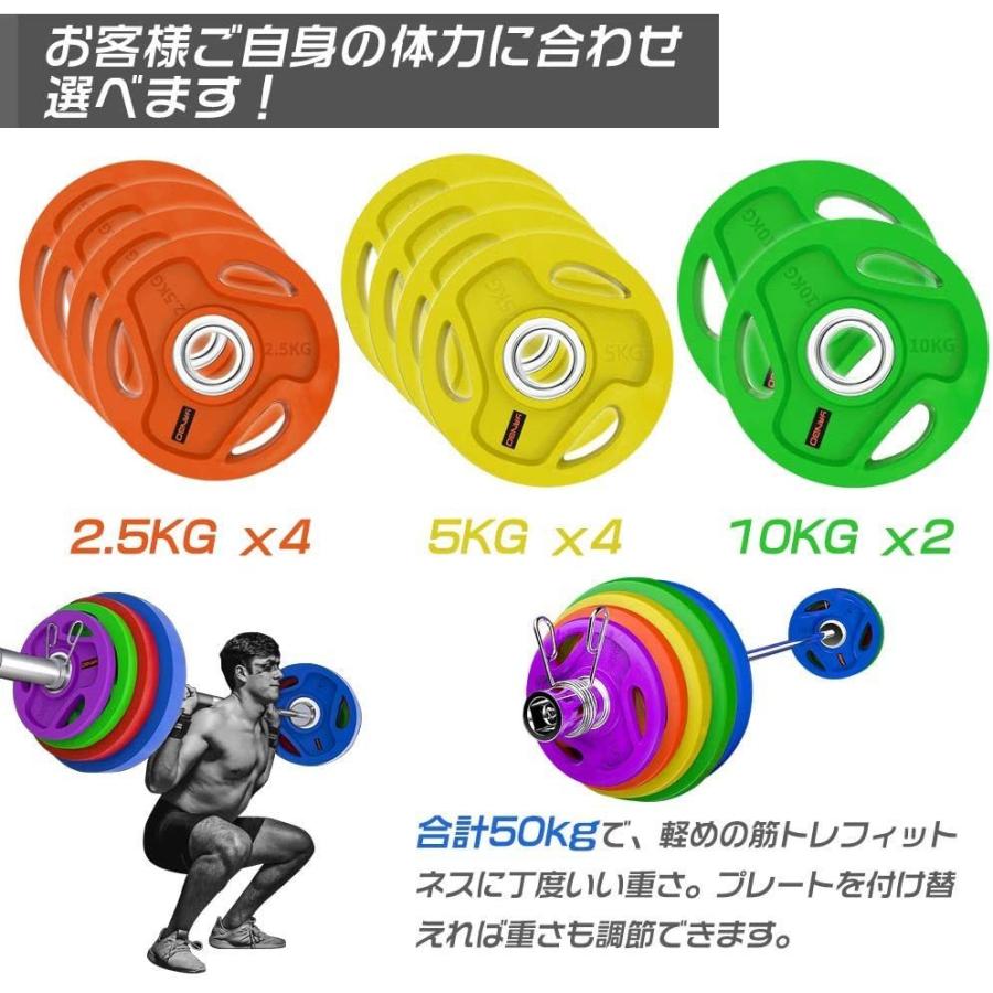 即納 ダンベルプレート ラバー バーベル ダンベル オリンピック