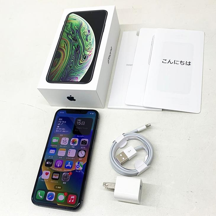 iPhone XS 【SIMロック解除済】Apple 64GB MTAW2J/A A2098 au 本体