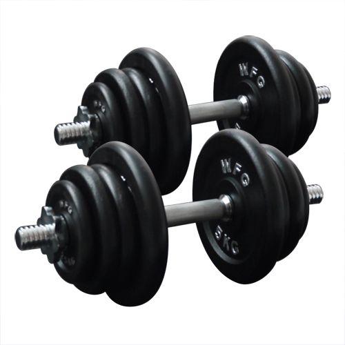 WILD FIT（ワイルドフィット） ダンベルセット 50kg アイアン / 筋トレ