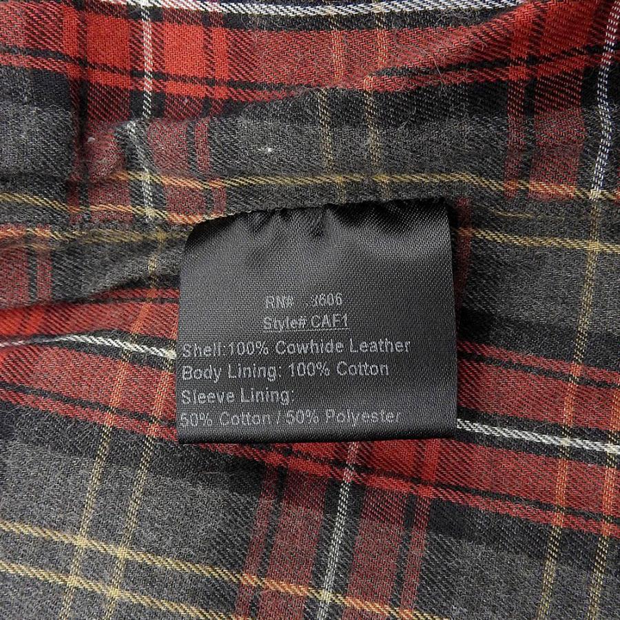 Schott N.Y.C（ショット） schott 裏地チェック シングルライダース