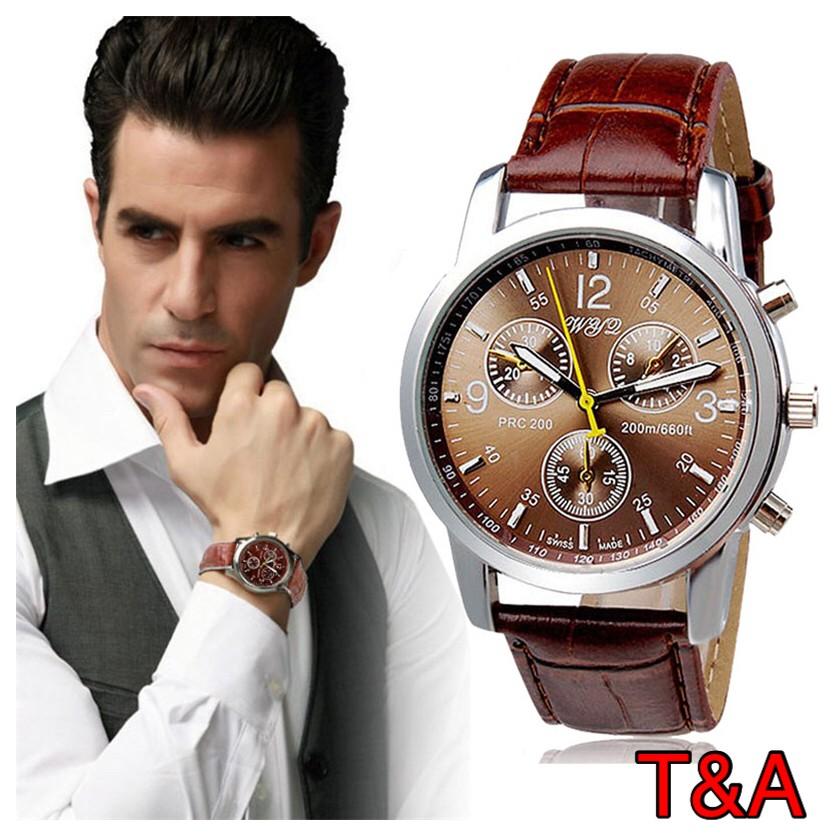 腕時計 時計 メンズ 高品質 レザー 革 ベルト ビジネス アナログ