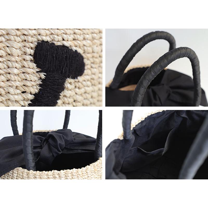 a-jolie（アジョリー） かごバッグ かご スマイルかごバッグ