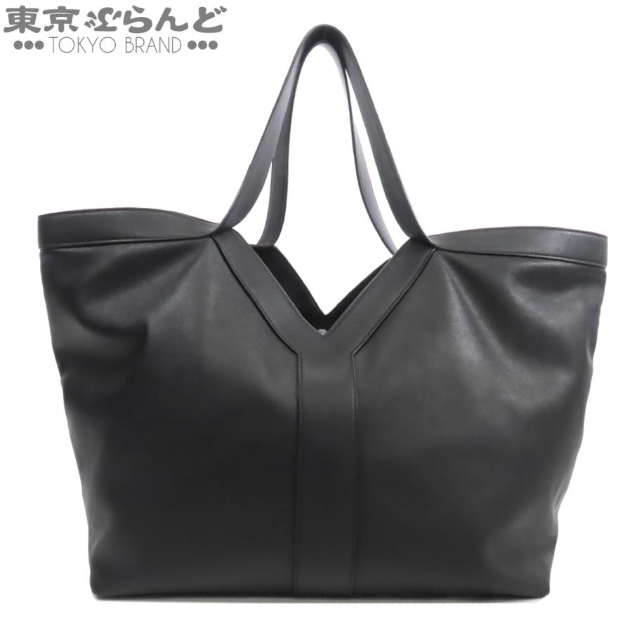 サンローラン SAINT LAURENT Y トート ブラック 黒 レザー トート