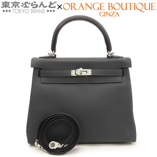 HERMES（エルメス） ケリー 25 W刻印 グリミスティ シルバー金具