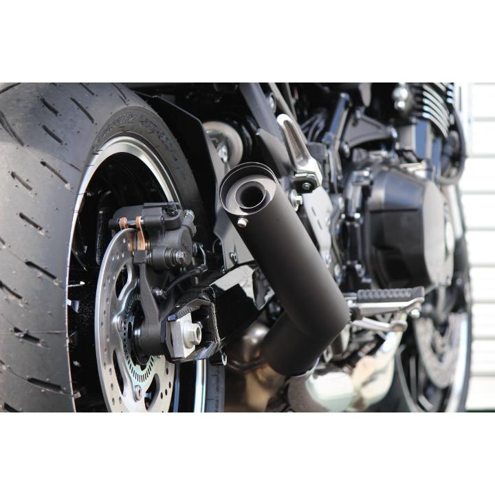 ORM製 KAWASAKI Z900RS用 スリップオンマフラー 耐熱ブラック