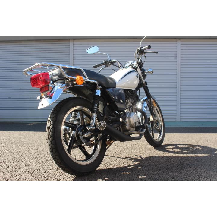 ヤマハ YB125SP エキゾーストマフラー QUIET 耐熱ブラック ORM製