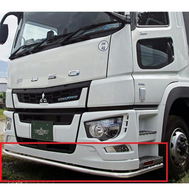 ATS メーカー直送 ステンパイプバンパー フロント&サイド3点セット 17