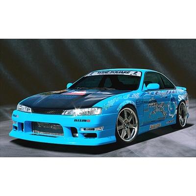 S14 シルビア 後期 サイドスカート Type-A : エアロ.カスタムパーツの