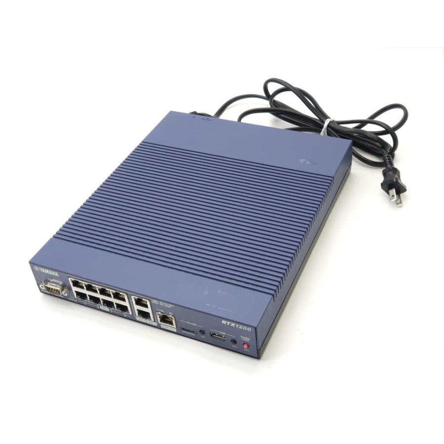YAMAHA RTX1200 3系統 10ポート 1000BASE-T搭載 VPNルーター Rev.10.01
