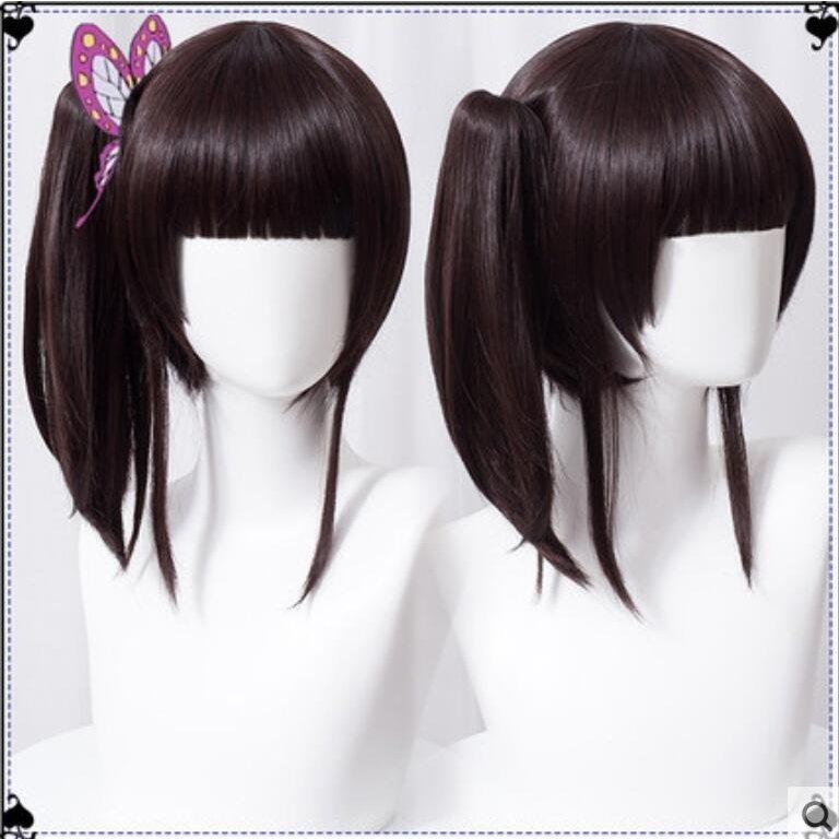 鬼滅の刃風栗花落カナヲ 子供用成人用着物コスプレ衣装ウィッグ靴道具