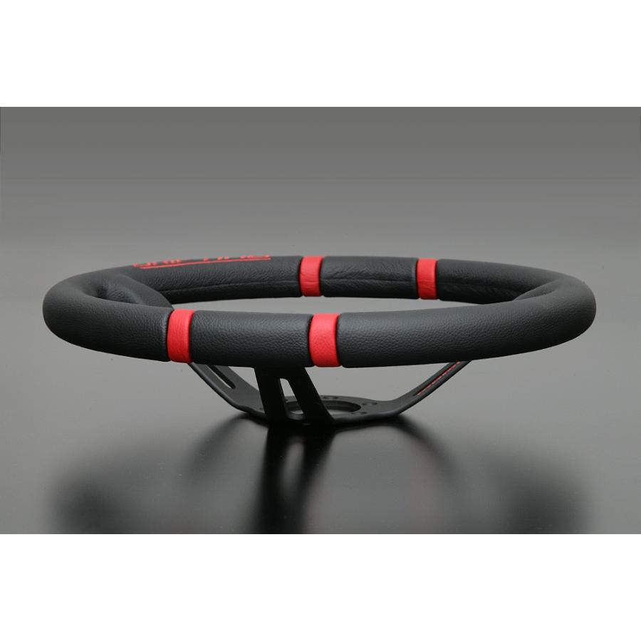 正規品 MOMO ステアリング ドリフティング 35パイ レッド : TATSUYA