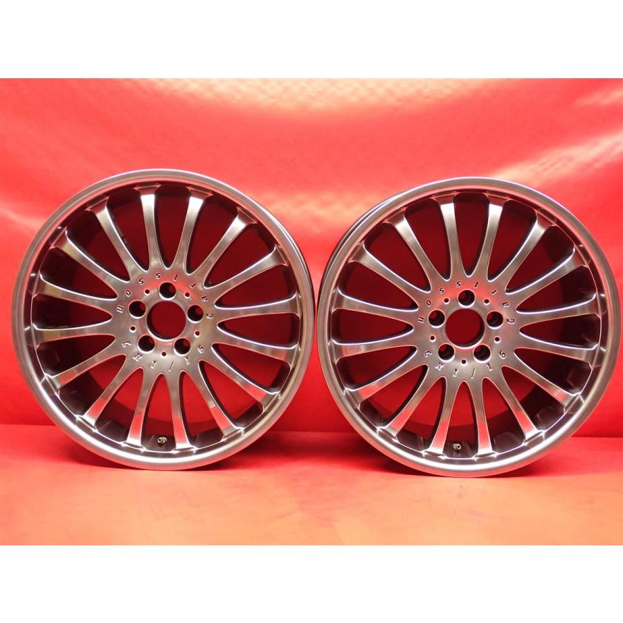 2本組 社外 中古ホイール Carlsson カールソン CR 1/16 9.5J 20インチ