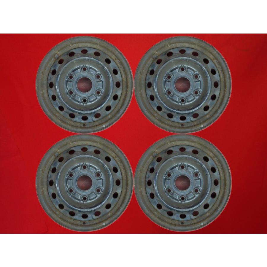 激安 4本セット】トヨタ ハイエース 100系/2WD 純正 スチール 鉄