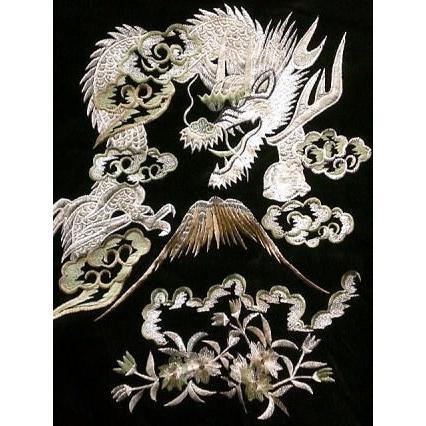 スカジャン 花龍刺繍 別珍 日本製本格刺繍 : takafuku1915 - 通販