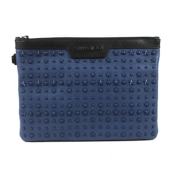 JIMMY CHOO（ジミーチュウ） クラッチバッグ レザー スタッズ