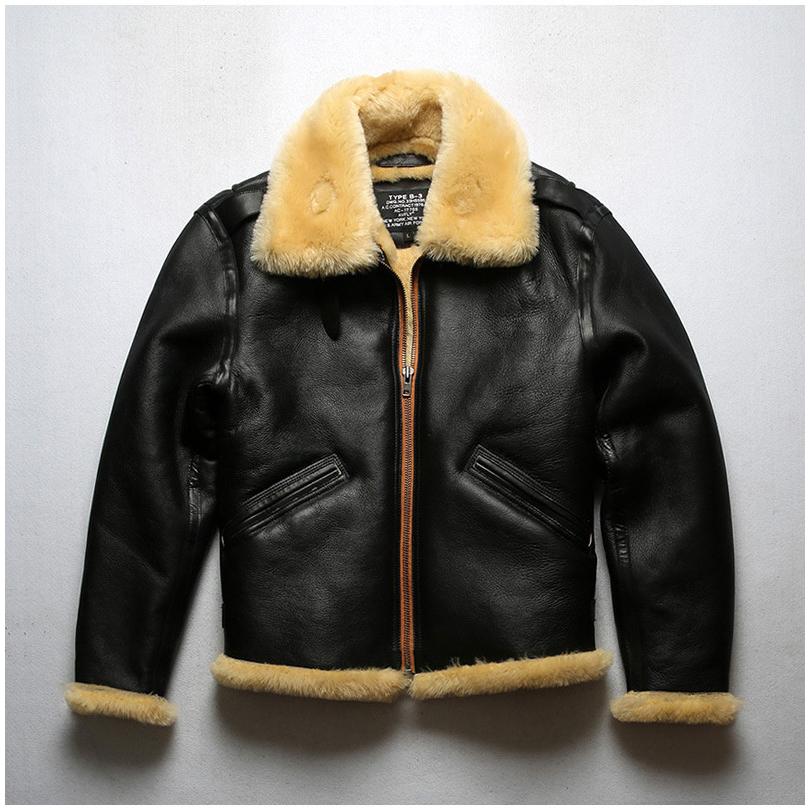 ムートンジャケット ムートコート B6フライトジャケット 革ジャン B