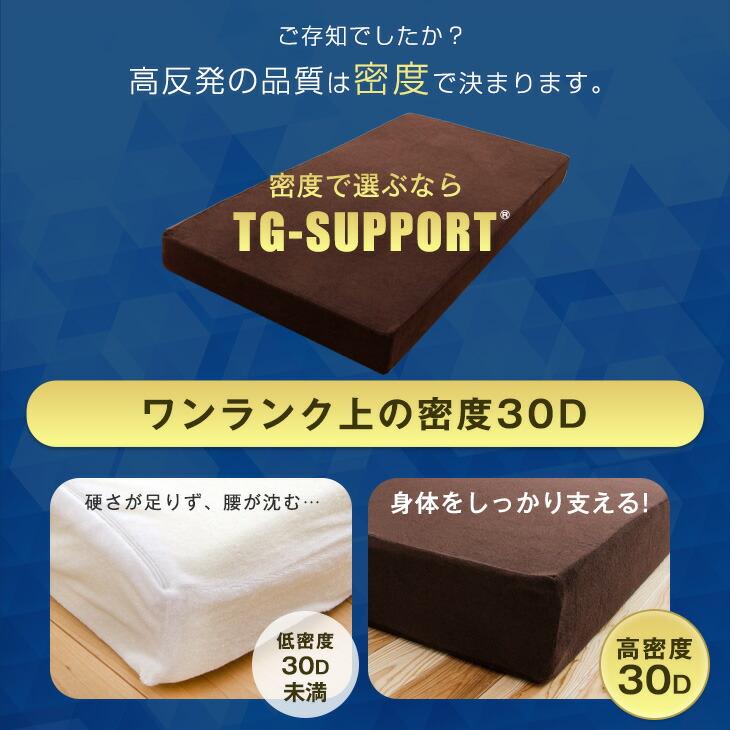 タンスのゲン マットレス ダブル 高反発マットレス 超極厚 20cm 一体型