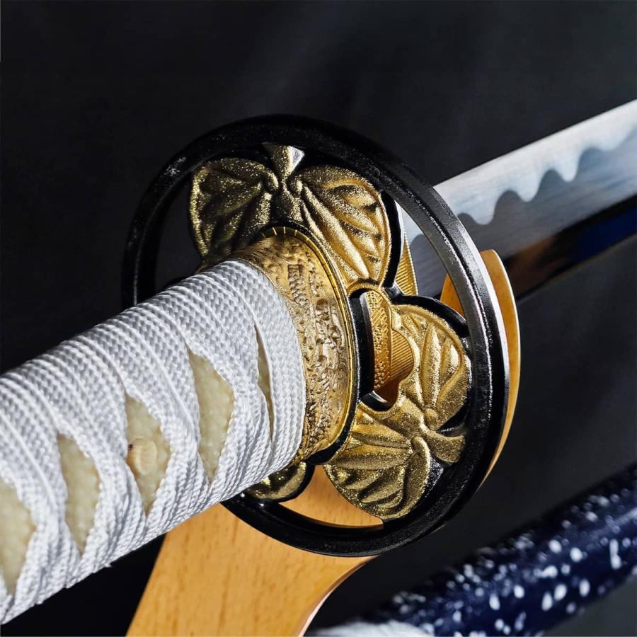 模造刀 戦国武将 徳川将軍家守護刀 葵鍔 クリーニングクロス付セット