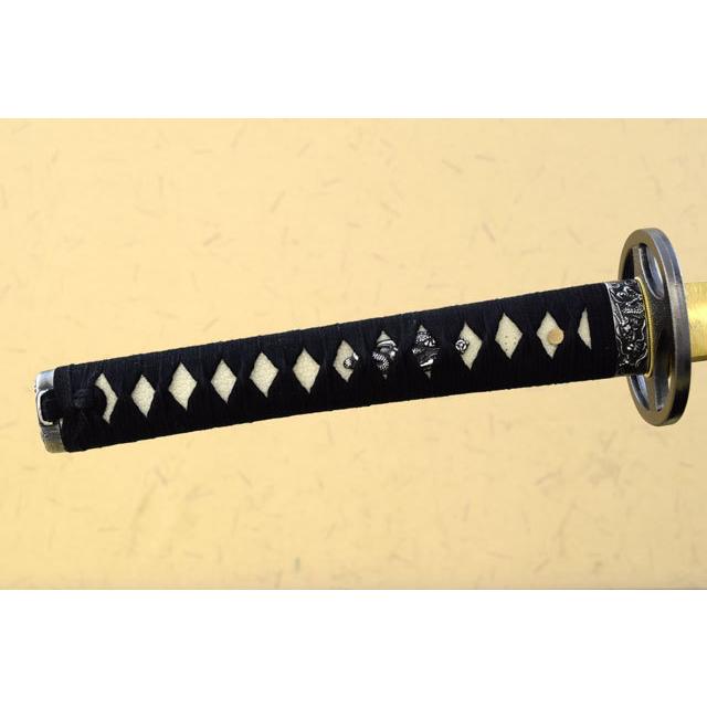 模造刀 斎藤一拵え 亜鉛合金刀身 名刀シリーズ クリーニングクロス付