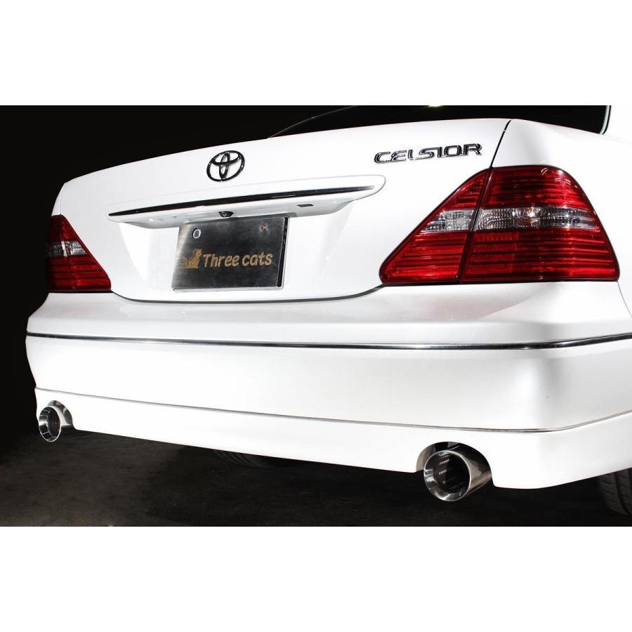 スリーキャッツ GSE20 IS250 100Φ真円 直管 ストレート マフラー