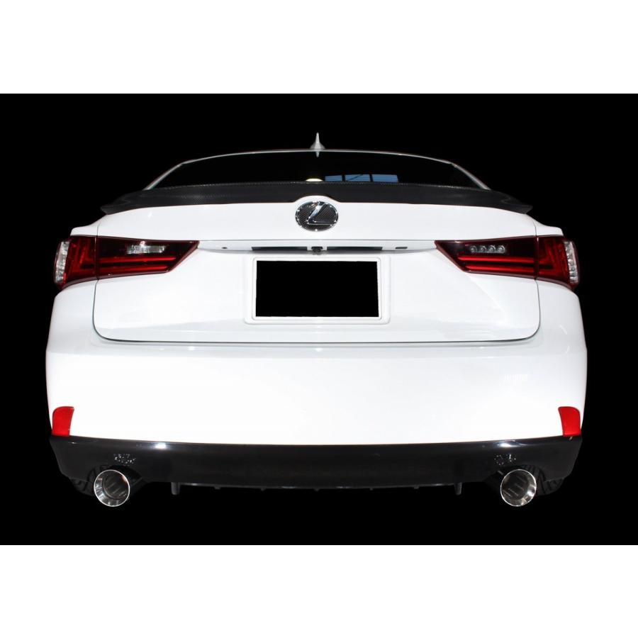 スリーキャッツ GSE30 IS250 前期 100Φ真円 直管 ストレート マフラー