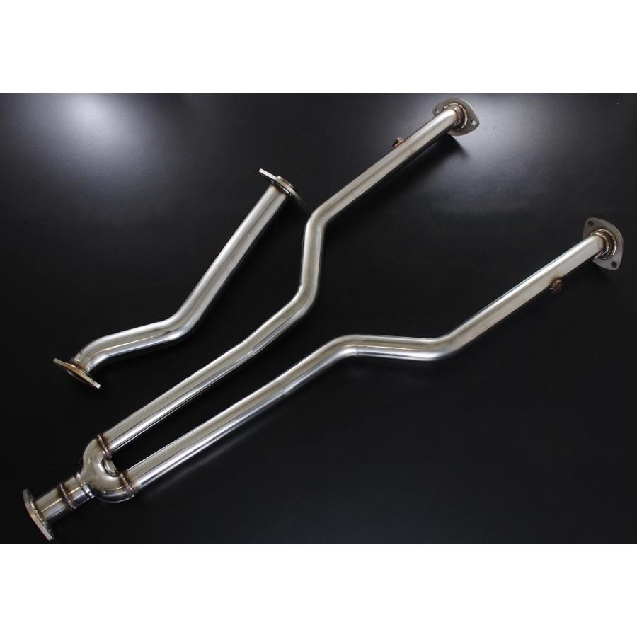 スリーキャッツ製 GSE20 IS250 底上げ 中間パイプ ストレート マフラー