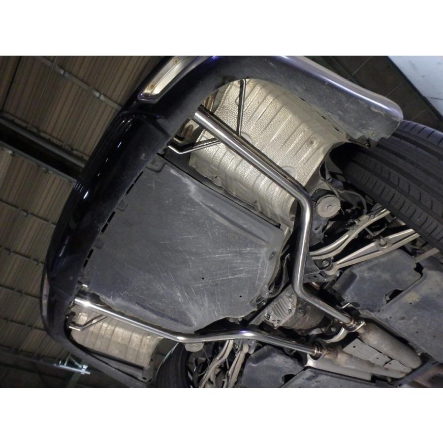 スリーキャッツ USF40 LS460 後期 ストレート マフラー 底上げ設計