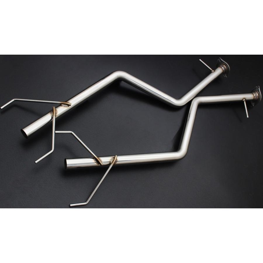 スリーキャッツ UVF45 LS600h ストレート マフラー 底上げ設計