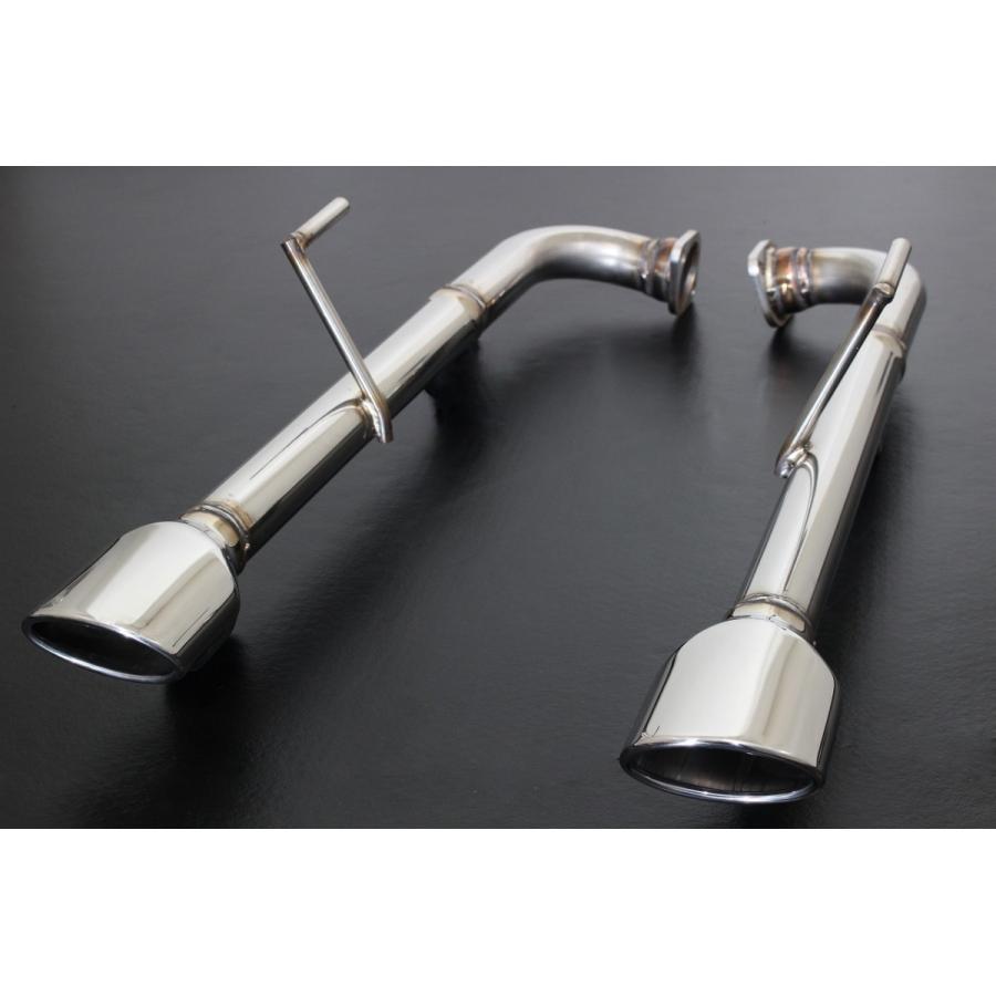 スリーキャッツ Y51 51フーガ 110Φオーバル 直管 ストレート マフラー