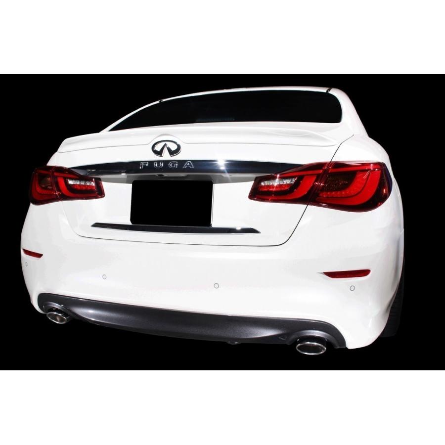 スリーキャッツ Y51 51フーガ 110Φオーバル 直管 ストレート マフラー