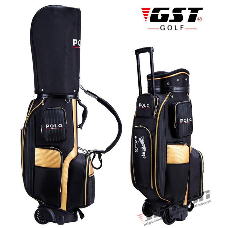 ゴルフ ローラーキャディバック キャディバッグ ローラー付き クラブ