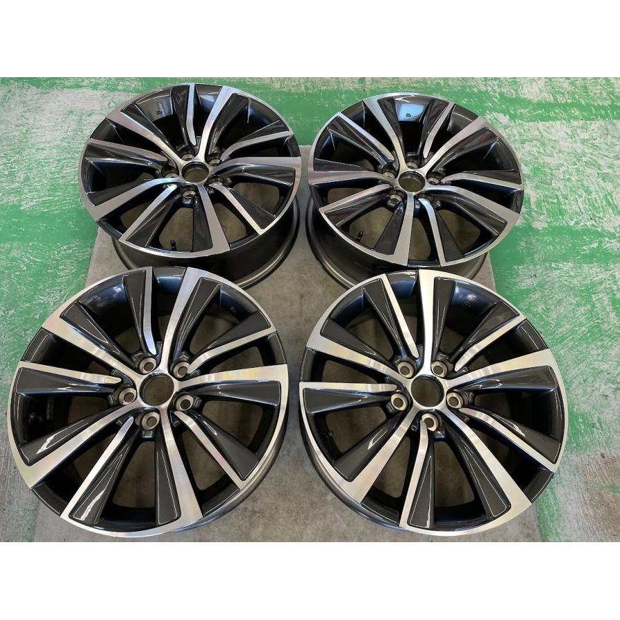 ハリアー 新型80系ハリアー 18インチ 純正アルミホイール 4本 新車外し