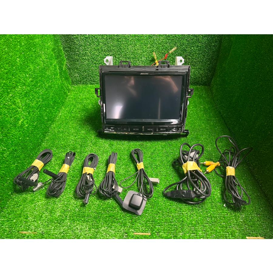 ALPINE/アルパイン 9インチ SDナビ EX009V-AV 地図カード、B-CASカード