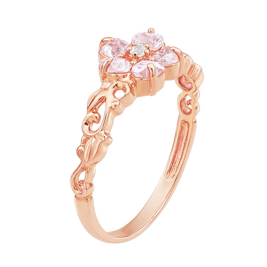 ジュエリーツツミ K10ピンクゴールドモルガナイトリング : ジュエリー