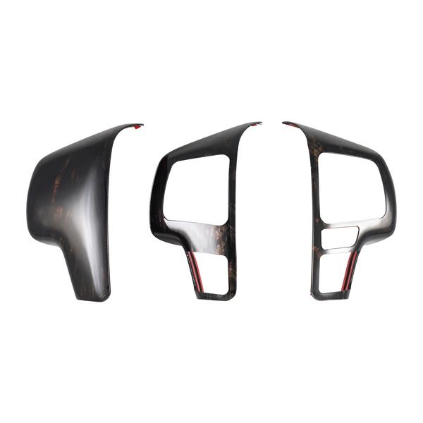 ハイエース 200系 6型 7型 8型 ダークプライム2 黒木目マホガニー調