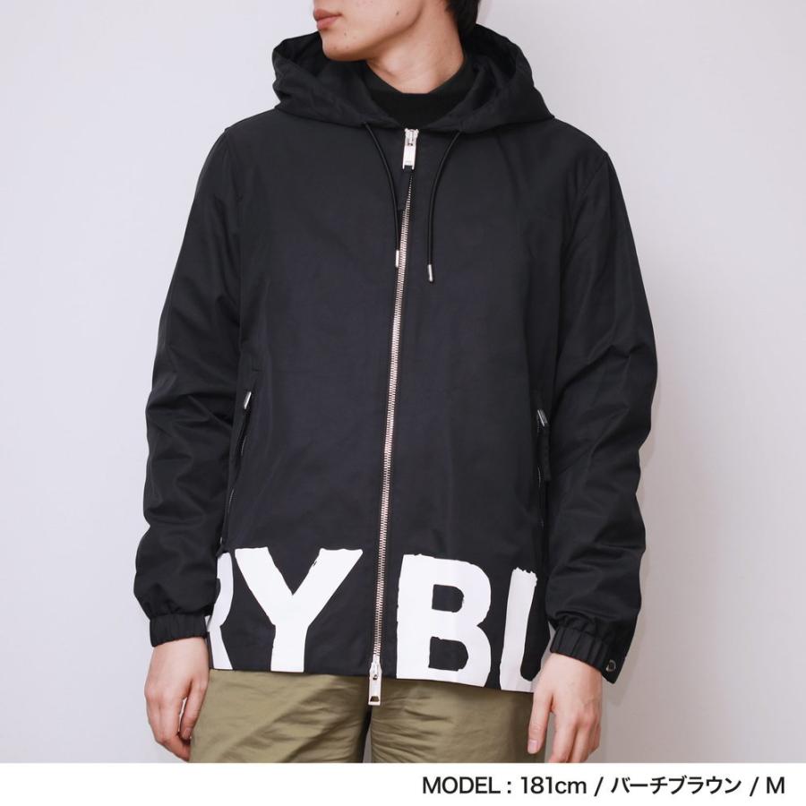 BURBERRY（バーバリー） ジャケット メンズ フード付き ロゴ ジップ