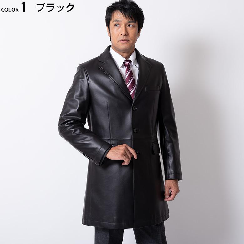 UNITED GOLD（ユナイテッドゴールド） レザーコート メンズ ラムレザー