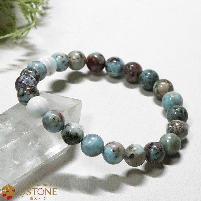 ラリマー ブレスレット チョコレートラリマー 8mm 天然石